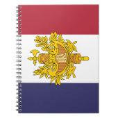 Carnet étui de téléphone avec drapeau de France (Devant)