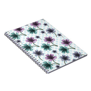 Carnet Étui pour iPhone / iPad avec motif floral personna
