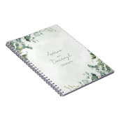 Carnet Eucalyptus Greenery Wedding Notebook 1001A (Côté Droit)