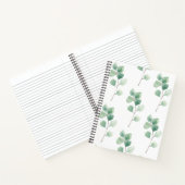 Carnet Eucalyptus Motif vert (Intérieur)