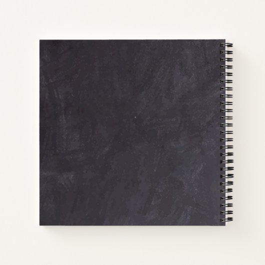 Carnet Eucalyptus Rustique Mariage du budget de l'or (Dos)