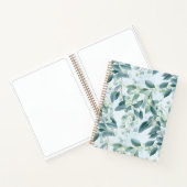 Carnet Eucalyptus Vert Sage Doux Aquarelle (Intérieur)