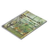 Carnet "Eugene Manet" de Monisot (Côté gauche)