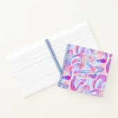Carnet eurobeat holorave - rose et bleu : (Intérieur)