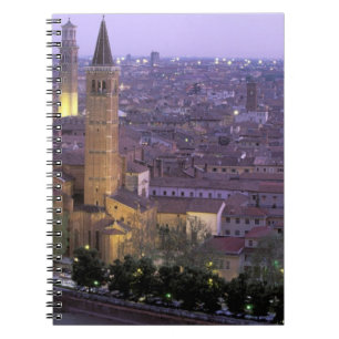 Carnet Europe, Italie, Vénétie, Vérone. Vue de Castel