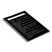 Carnet Évangile de Matthieu Béatitudes Sainte Écriture (Côté Droit)