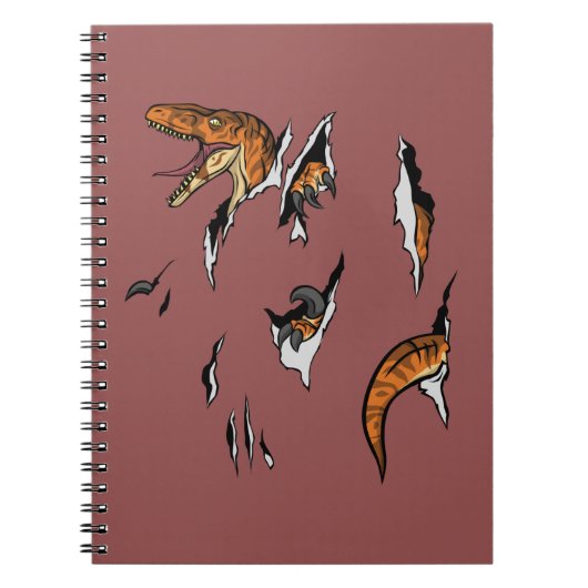Carnet Évasion de vélociraptor (Devant)