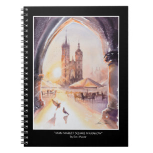 Carnet EVE Peint Cracovie Vieille Ville