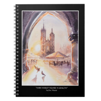 Carnet EVE Peint Cracovie Vieille Ville
