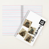 Carnet "Even a Cat's Paws" Japanese Cat Art  (À l'intérieur)