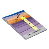 Carnet Événement Sunset été personnalisé (Côté Droit)