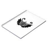 Carnet Éventail papillon (Côté gauche)