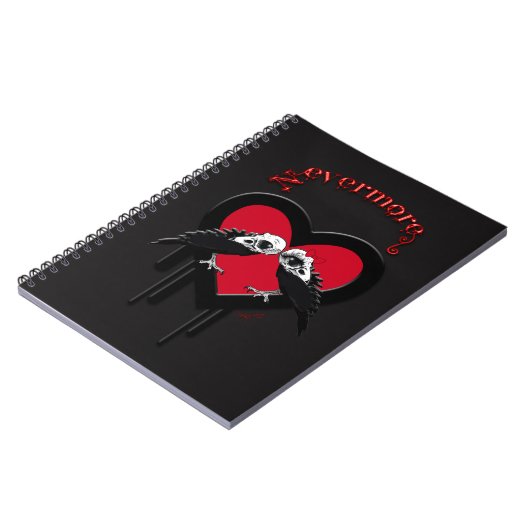 Carnet Evermore (rouge) (Côté gauche)