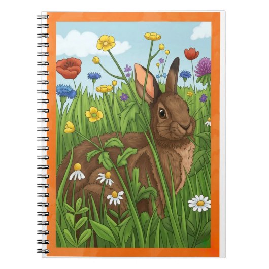 Carnet Every Bunny Loves Flowers (Devant)