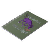 Carnet Every Unicorn Knows Writing Is Magical (Côté gauche)