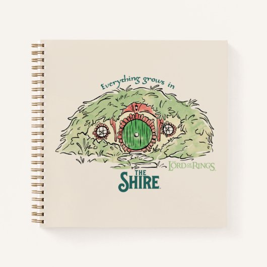 Carnet Everything Grows in THE SHIRE™ (Devant)
