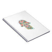Carnet Evil Eye Hamsa Mosaic Art (Côté Droit)