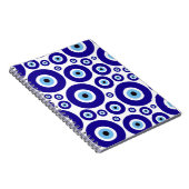 Carnet Evil Eye Pattern, Greek Eye, Turkish Eye, Nazar (Côté Droit)