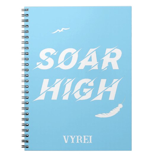 Carnet Évolue Auto-Motivation Aimer Affirme Positive (Devant)