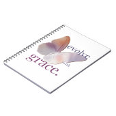 Carnet Évoluer avec le thème de grâce (Côté gauche)