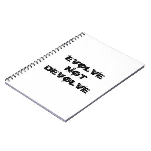 Carnet Évoluer non dévolu (Côté gauche)