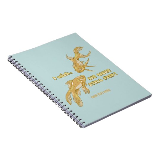 Carnet Évolution du poisson drôle de poisson rouge (Côté Droit)