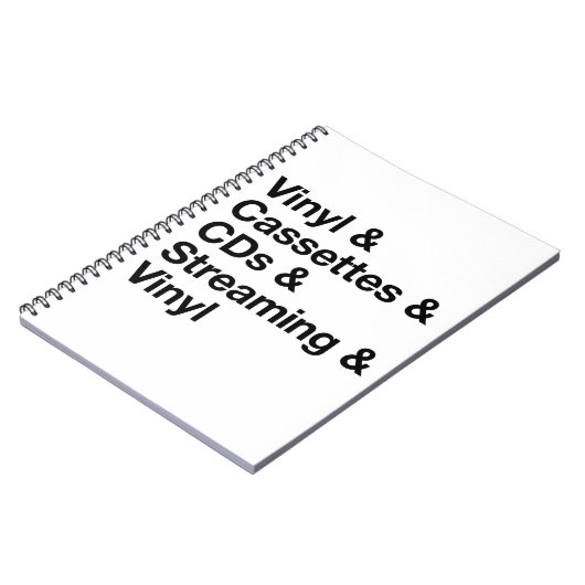 Carnet Evolution of Music Notebook (Côté gauche)