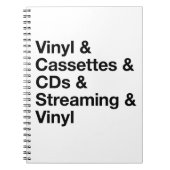 Carnet Evolution of Music Notebook (Devant)