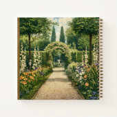 Carnet Ex Libris de jardin vintage  (Dos)