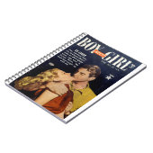 Carnet Ex Lover - Romance Comic Book - Retro Comics (Côté gauche)