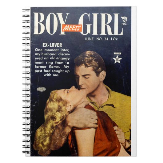 Carnet Ex Lover - Romance Comic Book - Retro Comics (Devant)