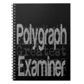 Carnet Examinateur de polygraphe Extraordinaire (Devant)