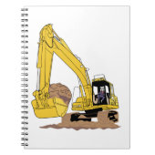 Carnet Excavatrice (Devant)