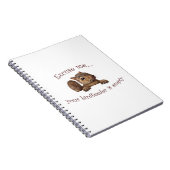 Carnet Excusez-moi...votre chargeur d'oiseaux est vide (Côté Droit)