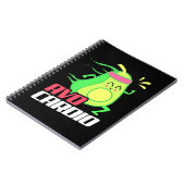 Carnet Exercice cardio Avocado (Côté gauche)