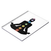 Carnet Exercice de forme physique de Chakras de yoga (Côté gauche)