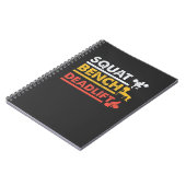 Carnet Exercice De Gymnastique Levant De Force Banc De Sq (Côté gauche)