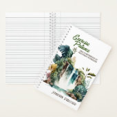 Carnet Exercice Patience Convention Cascade tropicale (À l'intérieur)