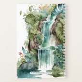 Carnet Exercice Patience Convention Cascade tropicale (Verso)