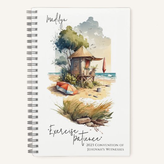 Carnet Exercice Patience Convention Tropical Beach 2023 (Recto)