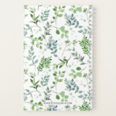 Carnet Exercice Patience Convention Watercolor Green (Verso)