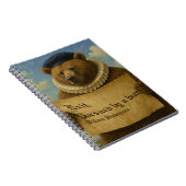 Carnet Exit, pursued by a bear Shakespeare quote bear (Côté Droit)