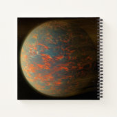 Carnet Exoplanet 55 Cancri E Et Sa Surface Moulée (Dos)