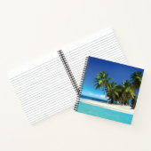 Carnet Exotic beach throw pillow (Intérieur)