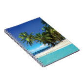 Carnet Exotic beach throw pillow (Côté Droit)