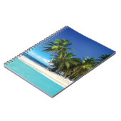 Carnet Exotic beach throw pillow (Côté gauche)