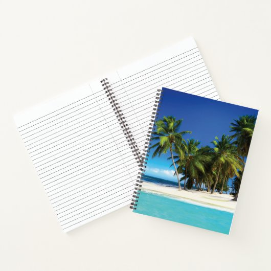 Carnet Exotic beach throw pillow (Intérieur)