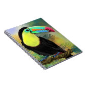Carnet Exotique Tropical Toco Toucan Bird - Peinture Mign (Côté Droit)