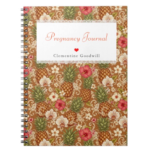 Carnet Expectant Mère Cadeau Planificateur de grossesse p (Devant)