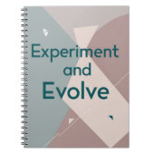 Carnet Expérimentez et évoluez (Devant)